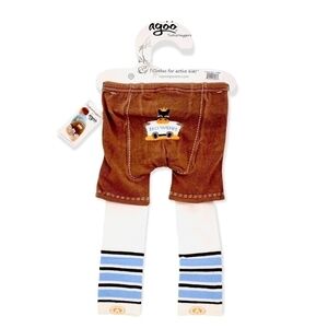 NWT AGOO Tushie Huggers Baby Boy Cowboy Crawler Leggings